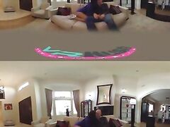 VRHUSH Naughty brunette Adriana Chechik pussy pounded hard